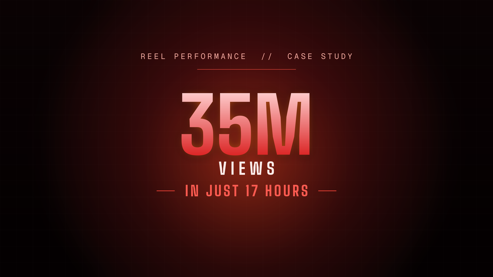 35M Views in 17 Hours — Viral Reel